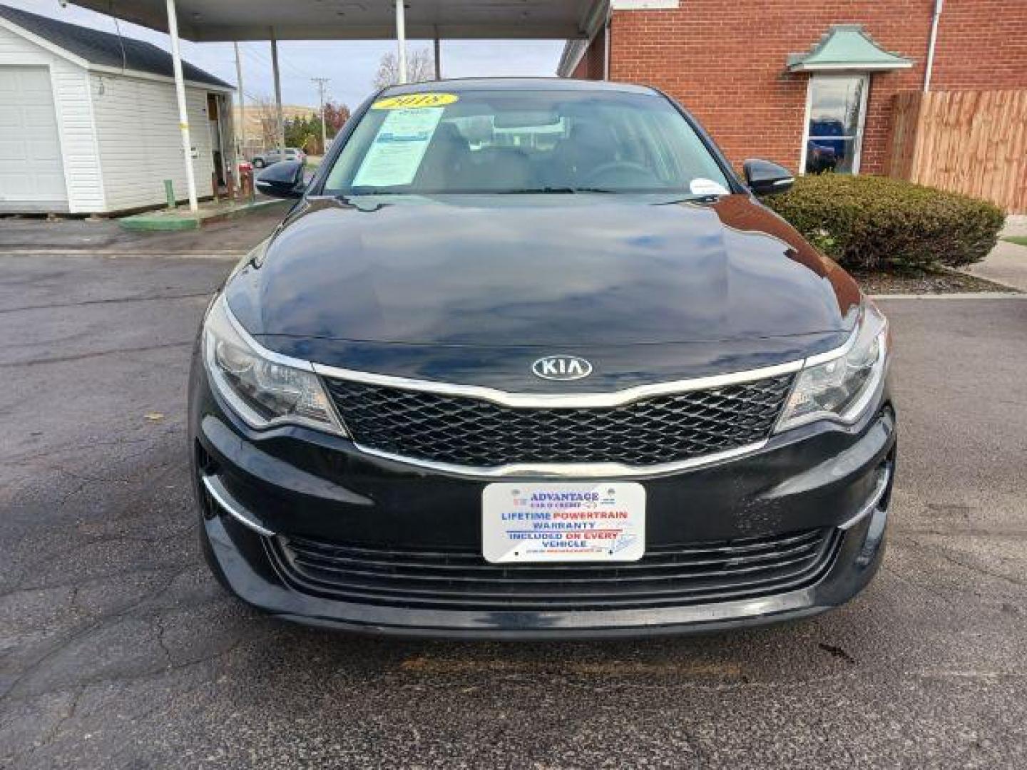 2018 Aurora Black Pearl Kia Optima LX (5XXGT4L36JG) with an 2.4L L4 DOHC 16V engine, 6-Speed Automatic transmission, located at 1951 S Dayton Lakeview Rd., New Carlisle, OH, 45344, (937) 908-9800, 39.890999, -84.050255 - Photo#1