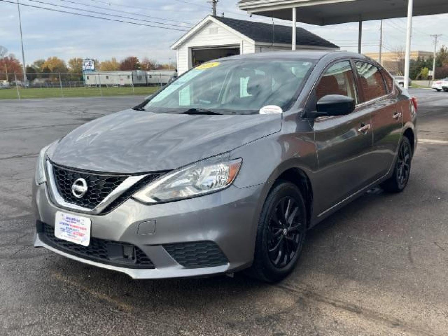 2018 Gray Nissan Sentra S (3N1AB7AP6JY) , located at 1230 East Main St, Xenia, OH, 45385, (937) 908-9800, 39.687321, -83.910294 - Photo#2