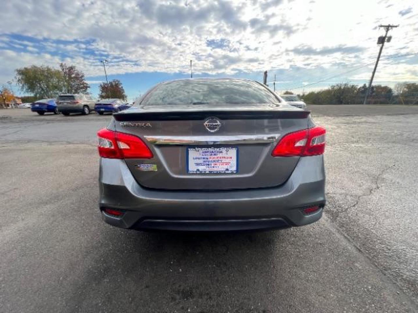 2018 Gray Nissan Sentra S (3N1AB7AP6JY) , located at 1230 East Main St, Xenia, OH, 45385, (937) 908-9800, 39.687321, -83.910294 - Photo#4